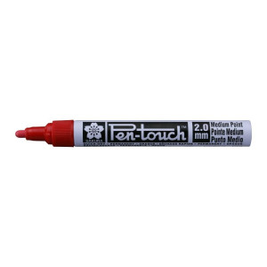 ΜΑΡΚΑΔΟΡΟΙ PEN-TOUCH ΚΟΚΚΙΝΟ MEDIUM 2mm
