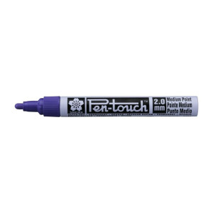 ΜΑΡΚΑΔΟΡΟΙ PEN-TOUCH ΜΩΒ MEDIUM 2mm