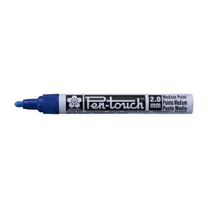 ΜΑΡΚΑΔΟΡΟΙ PEN-TOUCH ΜΠΛΕ MEDIUM 2mm