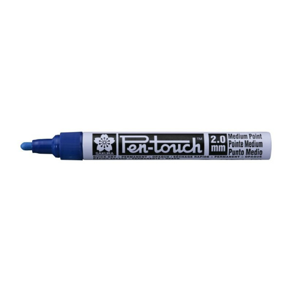ΜΑΡΚΑΔΟΡΟΙ PEN-TOUCH ΜΠΛΕ MEDIUM 2mm