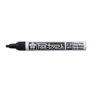 ΜΑΡΚΑΔΟΡΟΙ PEN-TOUCH ΜΑΥΡΟ MEDIUM 2mm