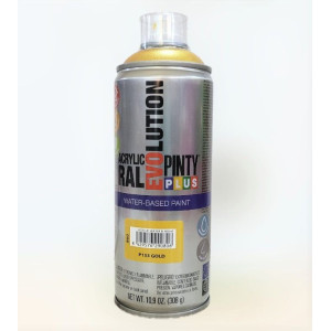 ΣΠΡΕΪ ΑΚΡΥΛΙΚΟ ΧΡΩΜΑ GOLD ΧΡΥΣΟ PINTY PLUS 400ML