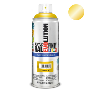ΣΠΡΕΪ ΑΚΡΥΛΙΚΟ ΧΡΩΜΑ GOLD ΜΕΤΑΛΛΙΚΟ ΧΡΥΣΟ PINTY PLUS 400ML