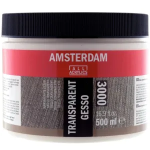 AMSTERDAM GESSO TRANSPARENT 3000 500ml AMSTERDAM GESSO TRANSPARENT 3000 500ml