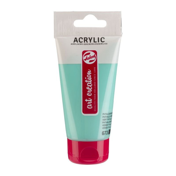 ΑΚΡΥΛΙΚΟ ART CREATION 75ml 673  Phthalo Green Light
