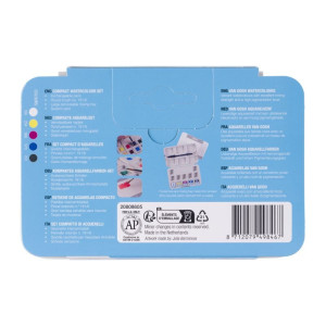 WATERCOLOUR POCKET BOX VAN GOGH ΣΕ ΠΑΣΤΙΛΙΕΣ 5 ΧΡΩΜΑΤΑ+7 ΑΔΕΙΕΣ ΘΗΚΕΣ