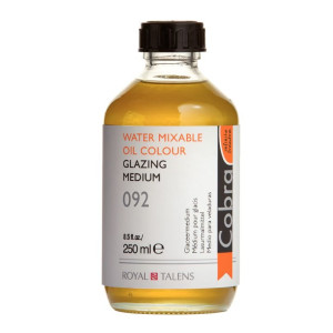 GLAZING MEDIUM ΓΙΑ ΛΑΔΙ ΖΩΓΡΑΦΙΚΗΣ COBRA WATER OIL MIXABLE 250ml 092
