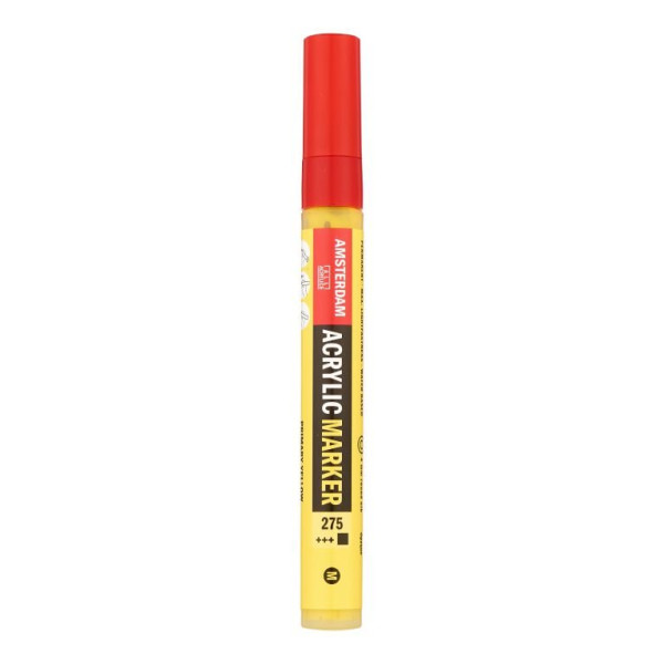 ΜΑΡΚΑΔΟΡΟΣ ΑΚΡΥΛΙΚΟΣ AMSTERDAM 4mm 275 Primary Yellow SW