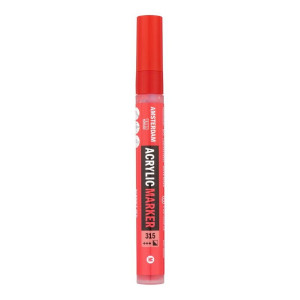 ΜΑΡΚΑΔΟΡΟΣ ΑΚΡΥΛΙΚΟΣ AMSTERDAM 4mm 315 Pyrrole Red SW