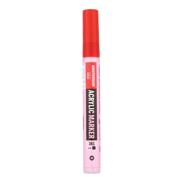 ΜΑΡΚΑΔΟΡΟΣ ΑΚΡΥΛΙΚΟΣ AMSTERDAM 4mm 361 Light Rose SW