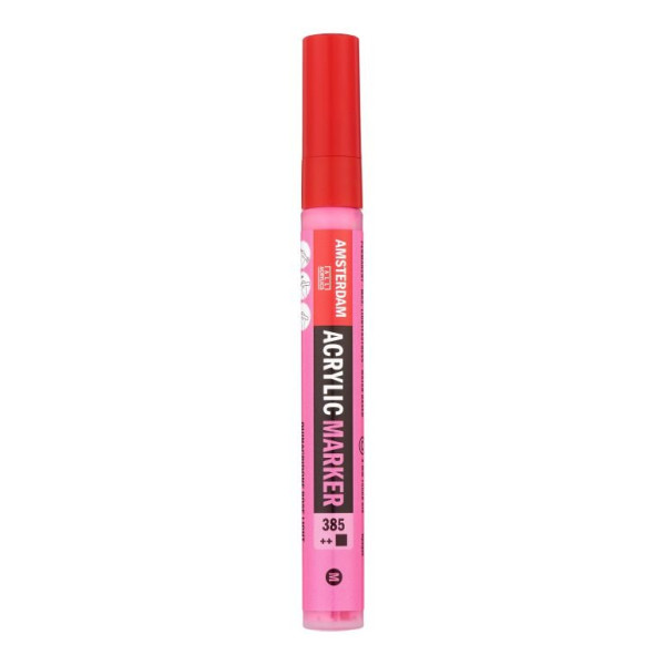 ΜΑΡΚΑΔΟΡΟΣ ΑΚΡΥΛΙΚΟΣ AMSTERDAM 4mm 385 Quinacridone Rose Light SW