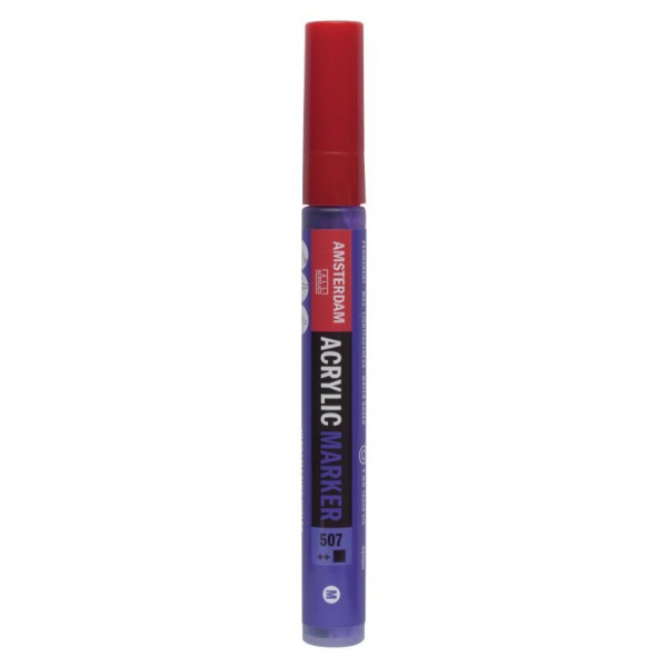 ΜΑΡΚΑΔΟΡΟΣ ΑΚΡΥΛΙΚΟΣ AMSTERDAM 4mm 507 Ultramarine Violet SW