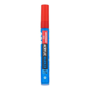 ΜΑΡΚΑΔΟΡΟΣ ΑΚΡΥΛΙΚΟΣ AMSTERDAM 4mm 572 Primary Cyan SW