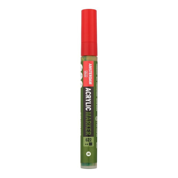 ΜΑΡΚΑΔΟΡΟΣ ΑΚΡΥΛΙΚΟΣ AMSTERDAM 4mm 622 Olive Green Deep SW