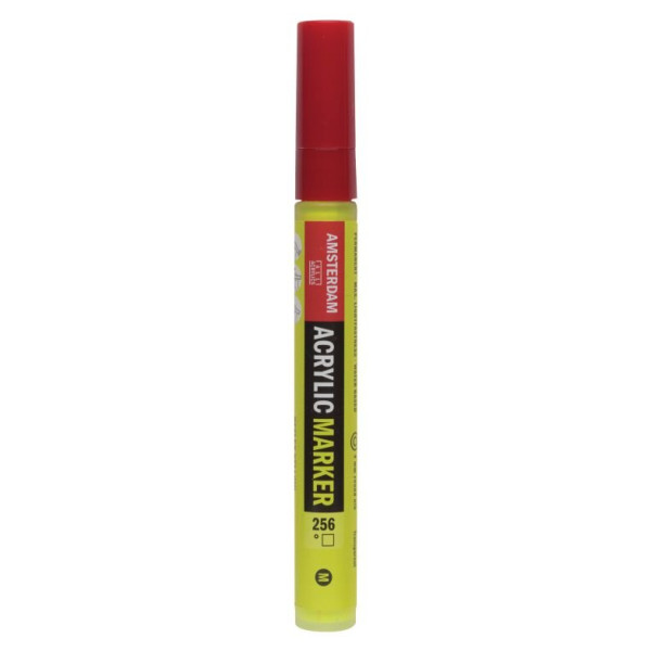 ΜΑΡΚΑΔΟΡΟΣ ΑΚΡΥΛΙΚΟΣ AMSTERDAM 4mm 256 Reflex Yellow SW