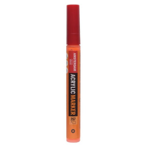 ΜΑΡΚΑΔΟΡΟΣ ΑΚΡΥΛΙΚΟΣ AMSTERDAM 4mm 257 Reflex Orange SW