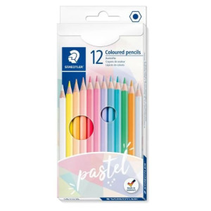ΣΕΤ ΞΥΛΟΜΠΟΓΙΑΣ ΠΑΣΤΕΛ STAEDTLER 12ΤΕΜ