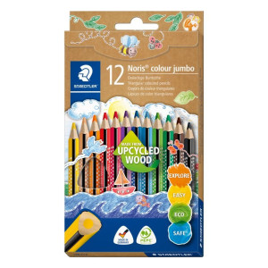 ΣΕΤ ΞΥΛΟΜΠΟΓΙΑΣ JUMBO NORIS COLOUR STAEDTLER 12ΤΕΜ