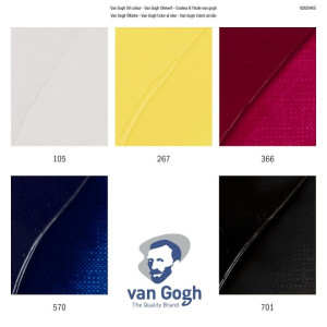 ΣΕΤ ΛΑΔΙA VAN GOGH 5X20ML Primary