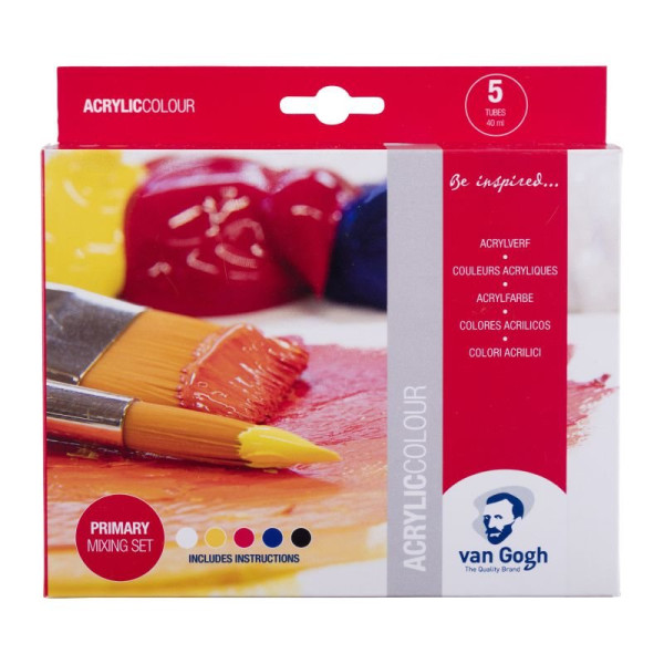 ΣΕΤ ΑΚΡΥΛΙΚΑ VAN GOGH 5x40ml Primary Set