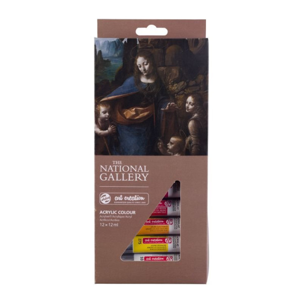 ΣΕΤ ΑΚΡΥΛΙΚΑ ART CREATION 12x12ml National Gallery