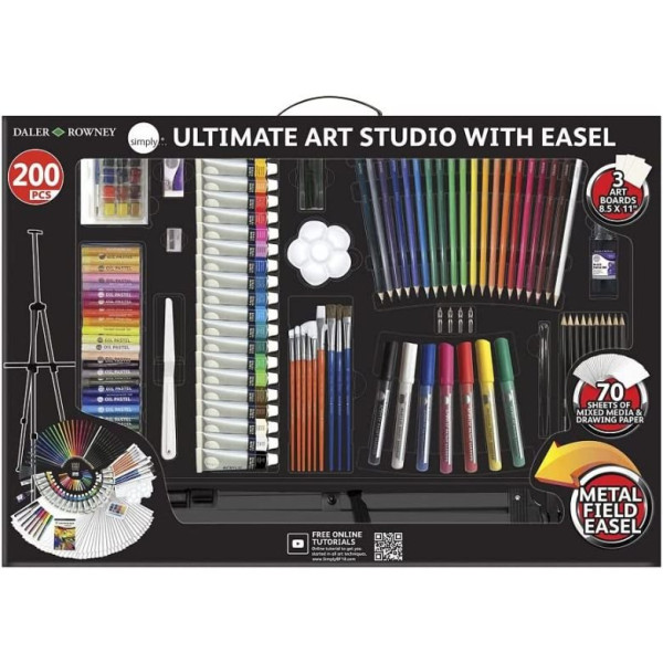 ΣΕT ΤΕΧΝΗΣ DALER ROWNEY SIMPLY COMPLETE ART SET 200ΤΕΜ.