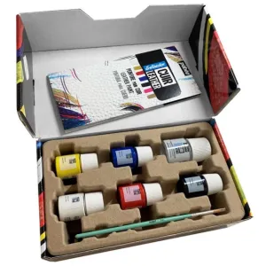 ΣΕΤ ΧΡΩΜΑΤΑ ΓΙΑ ΔΕΡΜΑ 5x20ml + Primer και πινέλο SETACOLOR LEATHER PEBEO ΣΕΤ ΧΡΩΜΑΤΑ ΓΙΑ ΔΕΡΜΑ 5x20ml + Primer και πινέλο SETACOLOR LEATHER PEBEO