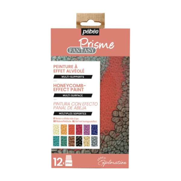 ΣΕΤ ΣΜΑΛΤΟ (ENAMEL) Fantasy Prisme 12x20ml PEBEO