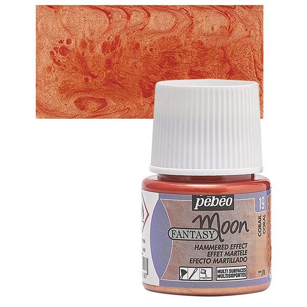 ΣΜΑΛΤΟ (ENAMEL) FANTASY MOON Coral Red 45ml PEBEO
