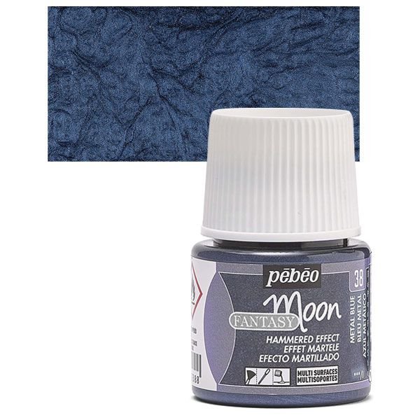 ΣΜΑΛΤΟ (ENAMEL) FANTASY MOON Metal Blue 45ml PEBEO