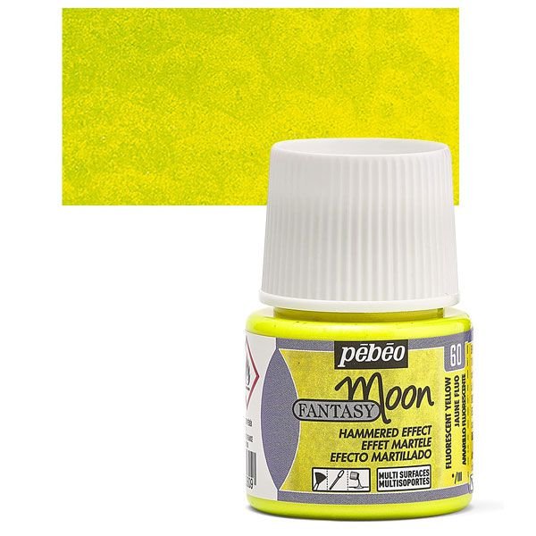 ΣΜΑΛΤΟ (ENAMEL) FANTASY MOON Fluo Yellow 45ml PEBEO