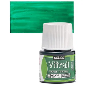 ΣΜΑΛΤΟ (ENAMEL) VITRAIL Emerald 45ml TRANSPARENT PEBEO ΣΜΑΛΤΟ (ENAMEL) VITRAIL Emerald 45ml TRANSPARENT PEBEO
