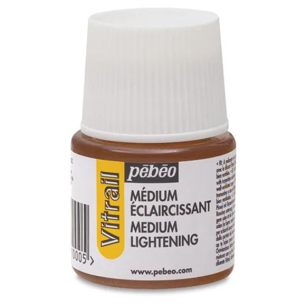 ΑΡΑΙΩΤΙΚΟ ΓΙΑ ΧΡΩΜΑΤΑ ΣΜΑΛΤΟΥ 45ml PEBEO VITRAIL LIGHTENING MEDIUM