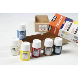 ΣΕΤ ΧΡΩΜΑΤΑ ΓΙΑ ΚΕΡΑΜΙΚΑ 6x20ml PEBEO CERAMIC