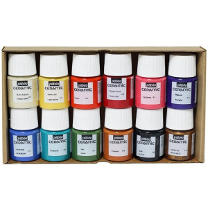 ΣΕΤ ΧΡΩΜΑΤΑ ΓΙΑ ΚΕΡΑΜΙΚΑ 12x20ml PEBEO CERAMIC