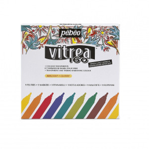 ΣΕΤ ΜΑΡΚΑΔΟΡΟΙ ΓΙΑ ΓΥΑΛΙ 1,2mm 9ΤΕΜ PEBEO VITREA 160 ΣΕΤ ΜΑΡΚΑΔΟΡΟΙ ΓΙΑ ΓΥΑΛΙ 1,2mm 9ΤΕΜ PEBEO VITREA 160