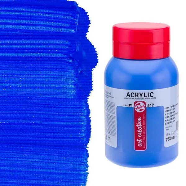 ΑΚΡΥΛΙΚΟ ΧΡΩΜΑ ART CREATION 750ml 512 Cobalt Blue (Ultramarine)