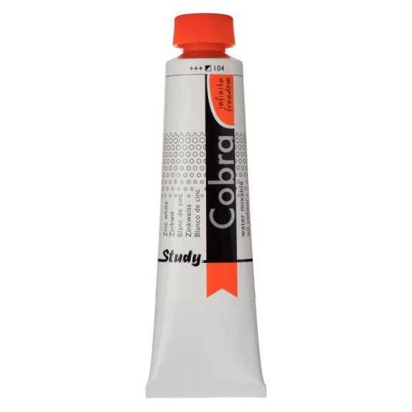 ΛΑΔΙ COBRA 40ml 104 Zinc White