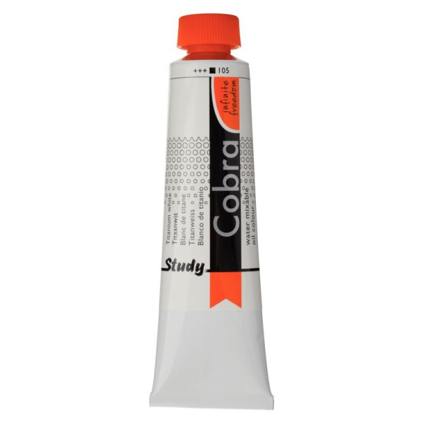 ΛΑΔΙ COBRA 40ml 105 Titanium White
