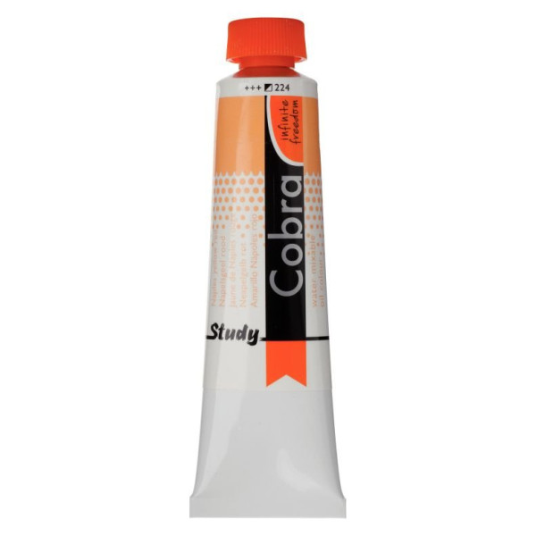 ΛΑΔΙ COBRA 40ml 224 Naples Yellow Red