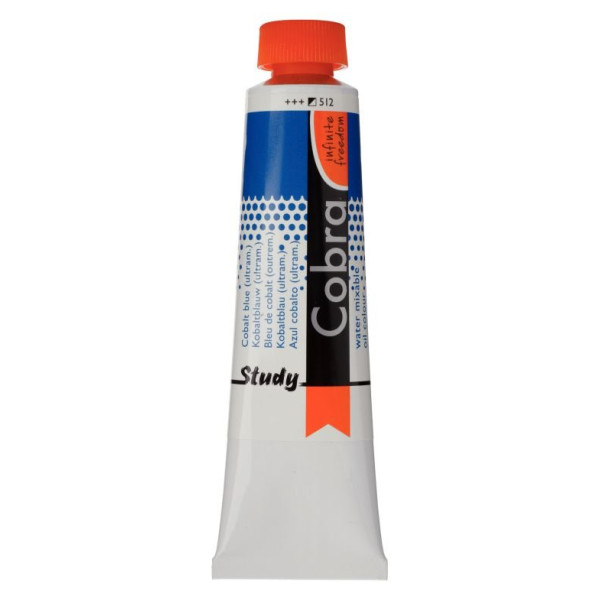 ΛΑΔΙ COBRA 40ml 512 Cobalt Blue (Ultramarine)
