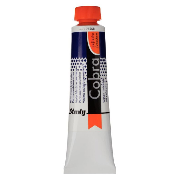 ΛΑΔΙ COBRA 40ml 568 Permanent Blue Violet