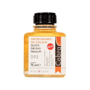 QUICK DRYING MEDIUM 75ml ΓΙΑ ΛΑΔΙ ΖΩΓΡΑΦΙΚΗΣ COBRA WATER MIXABLE QUICK DRYING MEDIUM 75ml ΓΙΑ ΛΑΔΙ ΖΩΓΡΑΦΙΚΗΣ COBRA WATER MIXABLE