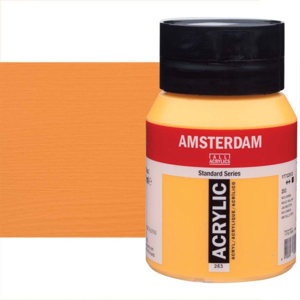 ΑΚΡΥΛΙΚΟ AMSTERDAM 500ml No.253 Gold Yellow