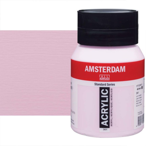 ΑΚΡΥΛΙΚΟ AMSTERDAM 500ml No.361 Light Rose