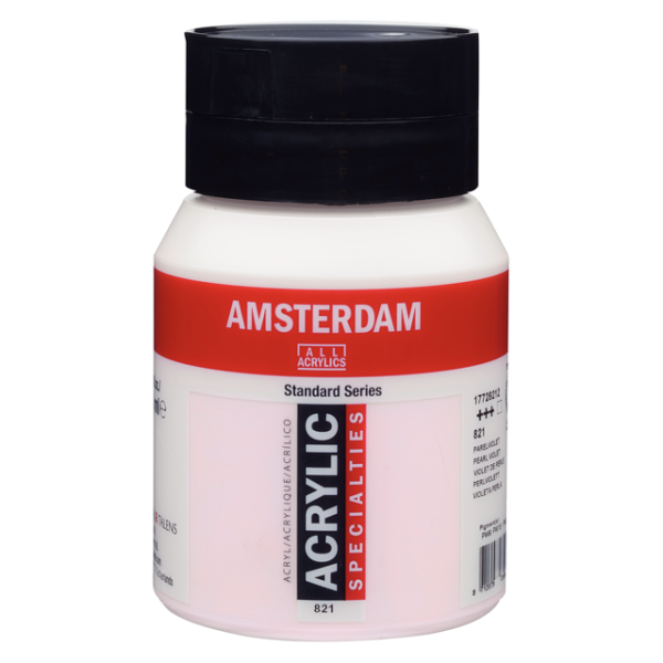 ΑΚΡΥΛΙΚΟ AMSTERDAM 500ml No.821 Pearl Violet