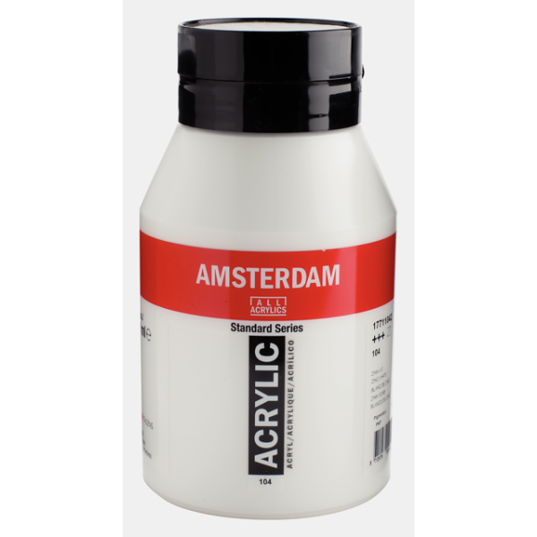 ΑΚΡΥΛΙΚΟ AMSTERDAM 1L No.104 Zinc White