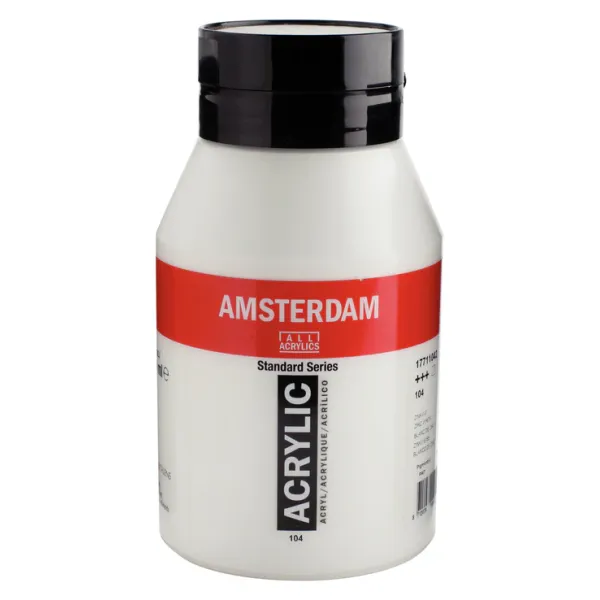 ΑΚΡΥΛΙΚΟ AMSTERDAM 1L No.104 Zinc White