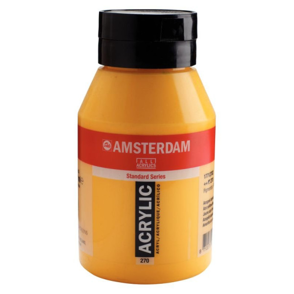 ΑΚΡΥΛΙΚΟ AMSTERDAM 1L No.270 Azo Yellow Deep