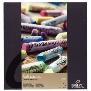 ΣΕΤ SOFT PASTELS CARDBOARD REMBRANDT 45 ΤΕΜ